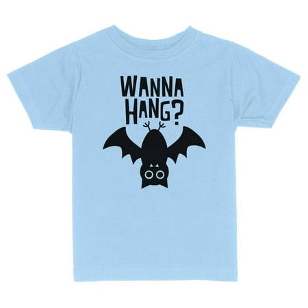 

TeesAndTankYou Wanna Hang Toddler Kids T-Shirt 2T Light Blue