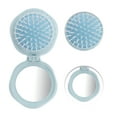 thumbnail image 3 of Unique Bargains 1 Pc Folding Air Cushion Hair Brush for Curly Thin Hair Blue ABS, 3 of 3