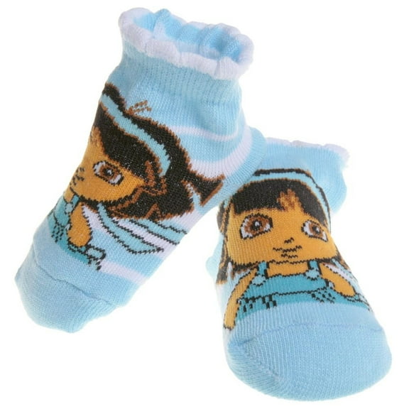 Dora The Explorer - Blue Baby Socks