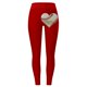 thumbnail image 3 of Gibobby Leggings con Forro Polar para Mujer Mallas cómodas con estampado de béisbol de para mujer, mallas deportivas de Yoga con Control para mujer(Rojo,M), 3 of 5