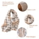 thumbnail image 4 of Bufanda de invierno a cuadros para mujer, cálida y acogedora, chal de gran tamaño, capa, bufandas de moda, chal largo, grueso y cálido para invierno, 4 of 5