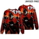 thumbnail image 1 of Jersey de cuello redondo con estampado 3D de puertas Roblox para adultos y niños, Jersey holgado informal de dibujos animados, figura de Escape de la puerta, 1 of 4