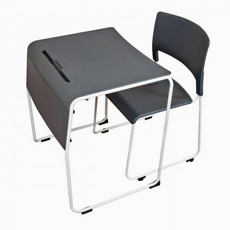 UPC: 0847210060123 | Luxor Lightweight Stackable Student Desk and Chair