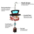 thumbnail image 1 of Halloween Decorations ornaments for small Hangs Christmas Hanging Decorations Cartoon Santa Snowman Wind Chime Bells For Christmas Party, 1 of 5