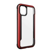 Raptic Shield Case Compatible with iPhone 11 Case, Shock Absorbing Protection, Durable Aluminum Frame, 10ft Drop Tested, Fits iPhone 11, Red