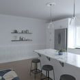 thumbnail image 5 of Ekena Millwork 40"H x 94 1/2"W Norwood PVC Wainscot Paneling Kit, 5 of 13