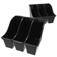 thumbnail image 1 of Storex Small Book Bin, Black, 6-Pack, 1 of 1