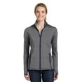 thumbnail image 1 of Sport-Tek® Ladies Sport-Wick® Stretch Contrast Full Zip Jacket. LST853 deporte-tek LST853, 1 of 1