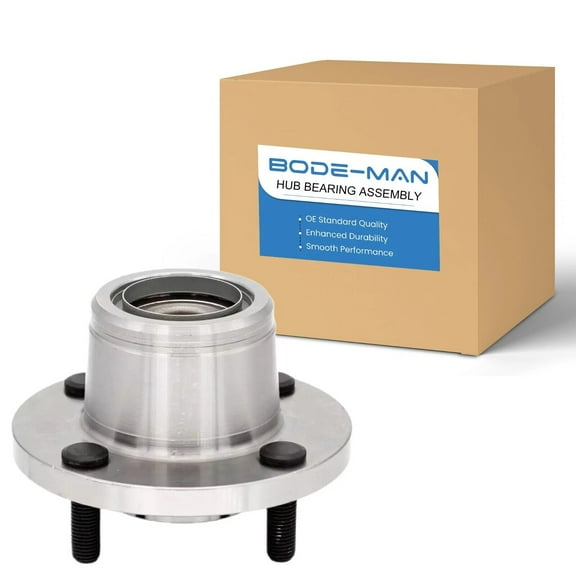Bodeman REAR Wheel Hub and Bearing Assembly for 2001-2007 Ford Focus - WITH 4 WHEEL DISC-4 WHEEL ABS