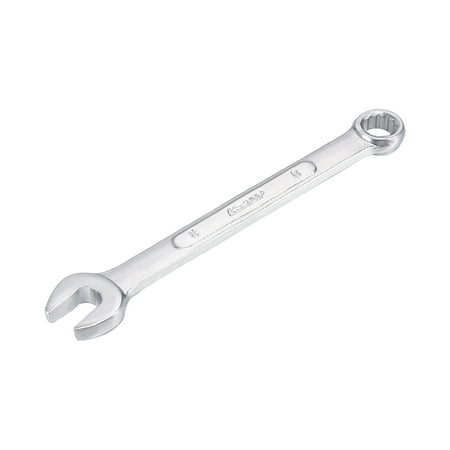 8 Mm End - Metric 8mm 12-Point Box Open End Combination Wrench Chrome Finish, Cr-V