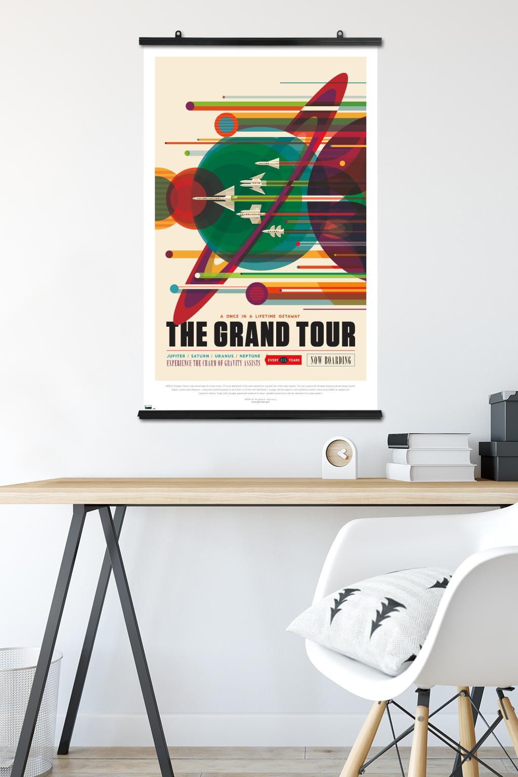 NASA - The Grand Tour Wall Poster, 22.375" x 34"