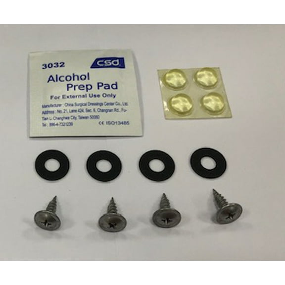 TrailFX T84-RH5102H Bug Shield Mounting Hardware TFX Replacement Parts for 5102H