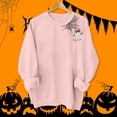 thumbnail image 4 of Towmus Halloween Sweatshirts for Womens Funny Crew Neck Long Sleeve Casual Graphic Sweatshirt Fall Pullover Tops, 4 of 5