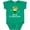 Kelly Green, variant on Inktastic First St Patricks Day Boys or Girls Baby Bodysuit