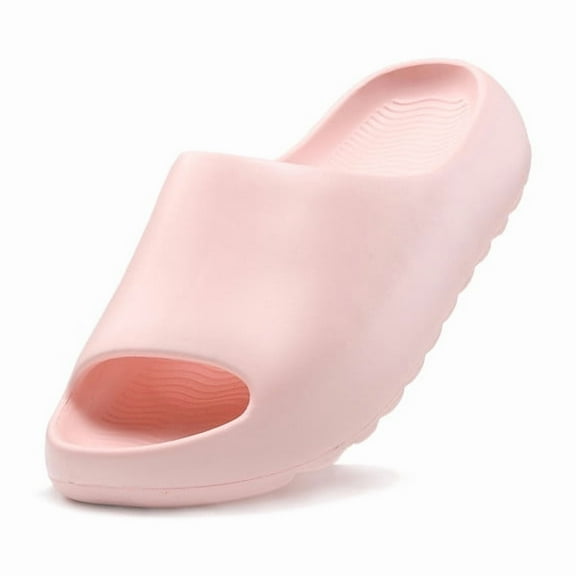 Kids Cloud Slides Slippers For Girls Boys,Pillow House Slippers Non-Slip Super Soft Quick Drying Shower Cushioned Slides Bathroom Thick Sole Sandals Indoor Outdoor Slippers