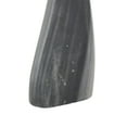 thumbnail image 4 of 9", 7", 6"H Gray Marble Tail Whale Sculpture, by DecMode (3 Count), 4 of 9