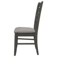 thumbnail image 6 of Dalila Wood Dining Side Chair Dark Grey, 6 of 14