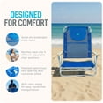 thumbnail image 3 of Ostrich 5 Position Aluminum Beach Chair - Blue Gray, 3 of 12