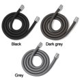 thumbnail image 3 of Bathroom Accessories Useful High Pressure GI/2 Flexible Bath Shower Nylon Pipe Shower Tube Handheld Shower Hose Anti Winding BLACK 2METER, 3 of 8