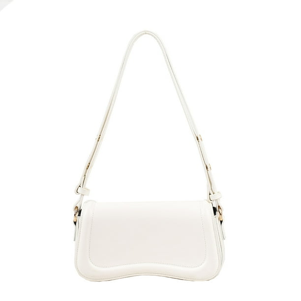 Bolso de cuero para mujer bolso Hobo pequeño informal con solapa bolso para las axilas bolso para chica