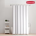 thumbnail image 4 of Rubbermaid White Heavyweight Waterproof PEVA Shower Curtain Liner, BPA-Free, 70 x 72 Inches, 4 of 9