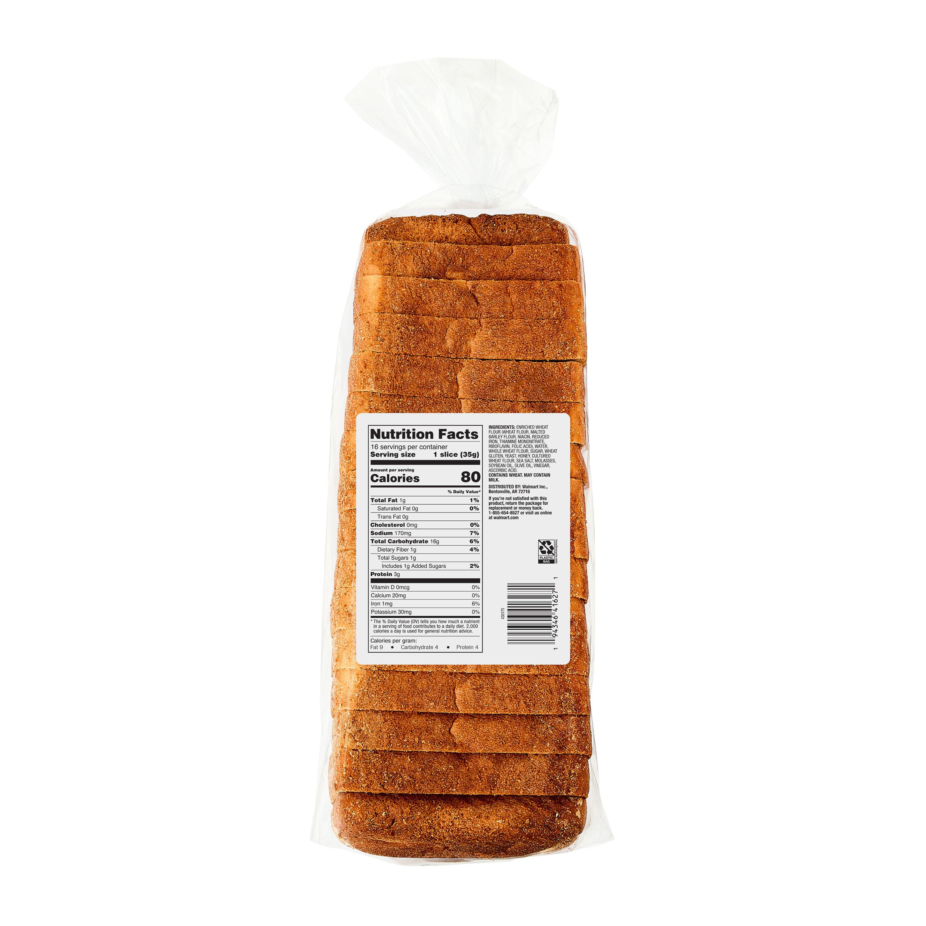 Freshness Guaranteed Sliced Artisan Wheat Sandwich Bread​, 20 oz
