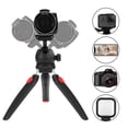 thumbnail image 3 of Andoer Mini Tabletop Tripod Phone Camera Tripod Removable Ball Head Portable Foldable with 1/4" Mounting Screw for DSLR/Mirrorless Cameras DV LED Video Light, 3 of 7