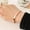 A6, variant on HOOUN Fashion Simple Titanium Steel Bangle No Fading Light Luxury Temperament Brace:yy-A1
