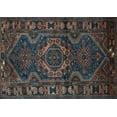 thumbnail image 1 of Ahgly Company Indoor Rectangle Persian Light Blue Traditional Area Rugs, 2' x 4', 1 of 4
