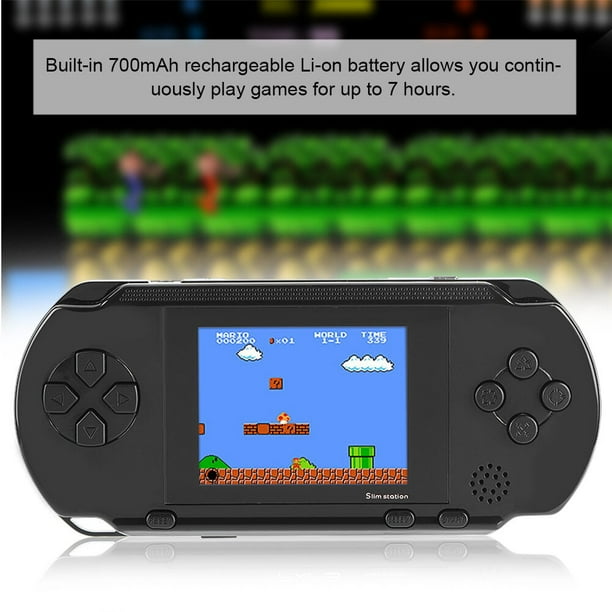 SAYDY PXP3 Slim Station 16 Bit Portable Handheld Game Player Video Games Console w 2 Games Cards Walmart