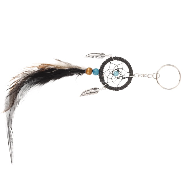 OULII 1Pack Multi Color Dreamcatcher Pendant Keyring Canvas For Friends Lover Family Children
