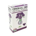 thumbnail image 4 of AreYouGame.com 3D Crystal Puzzle - Roses in a Vase (Purple): 47 Pcs, 4 of 7