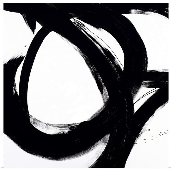 Great BIG Canvas | Rolled Megan Morris Poster Print entitled Circular Strokes I
