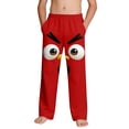 thumbnail image 2 of ATOGUTA Boys Comfy Lounge Pants Funny Graphic Sweatpants Athletic Sports Pants for Kids Size 4T-14, Red, 2 of 5