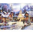 thumbnail image 1 of Pintura Diamante (DE2417) Cuadrado Escena De Nieve Mosaico Dibujo De Diamantes De Imitación (NY067) 20X30cm FLhrweasw Nuevo, 1 of 2
