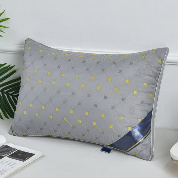 sruoe Neck Pillow, Neck Pillow for Neck Pains Clearance, Cervical Pillow for Sleeping, Side and Back Flat Sleeper, Standard Cervical Core Pillow for Adults, Household, Bedroom