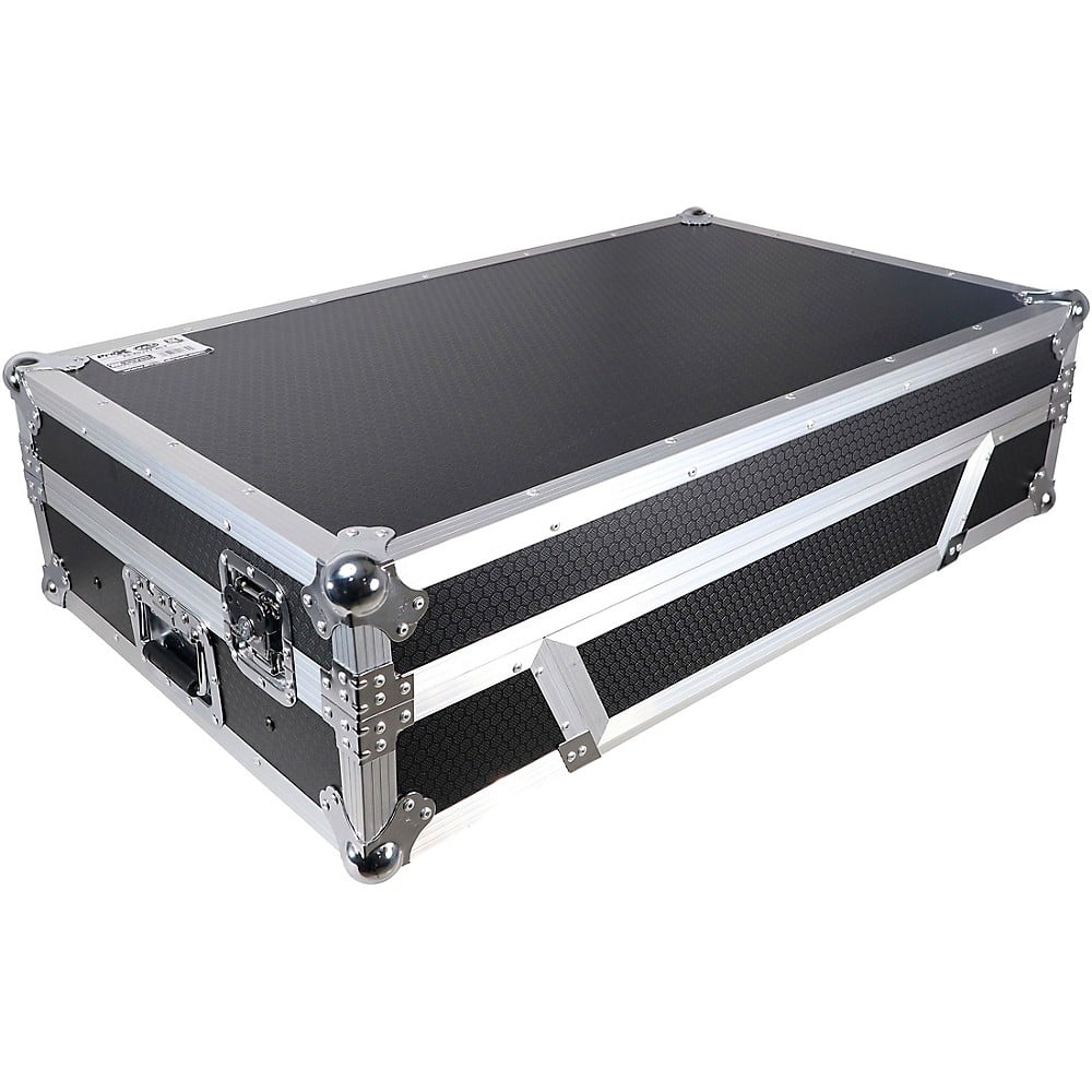 XS-XDJXZ WLT Flight Case for Pioneer DJ XDJ-XZ With Glide Sliding Laptop Shelf and Wheels