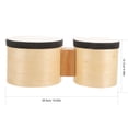 thumbnail image 2 of OUNONA Drum Hand Percussion Instruments Wooden Rhythm Instrument 1 Set, 2 of 5