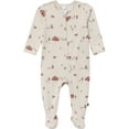 thumbnail image 4 of Modern Moments by Gerber Gender Neutral Sleep ´N Play Christmas Pajamas, 2-Pack, Sizes Newborn - 6/9 Months, 4 of 9
