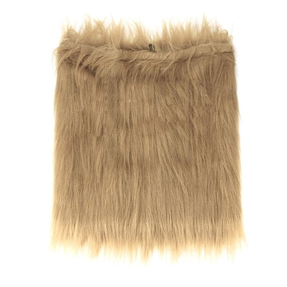 Brown M Size Pet Lion Mane Headpiece Without Ears - Decorative Pet Lion Head Cover For Festive Events Halloween Christmas - For Small Medium Dogs Cats Party