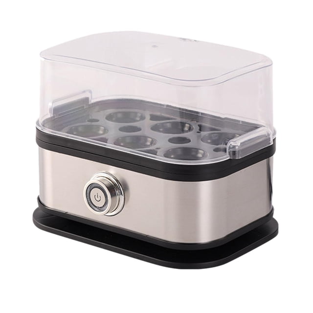 Cocedor de huevos,Cocedor de huevos eléctrico para huevos duros,medios y blandos,Vaporera de huevos Protección contra ebullición en seco Cocina,Cocedor de huevos multifuncional para desayuno