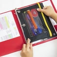 thumbnail image 4 of BAZIC 3 Ring Binder 1.5" Economy Binders, Round Ring Hold 280 Sheets, 24-Count, 4 of 7