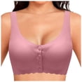 thumbnail image 2 of XFHLMJFF Breathable Bra For Women Everyday Bralette Comfortable Adjustable No Underwire Seamless Stylish Underwear, 2 of 5