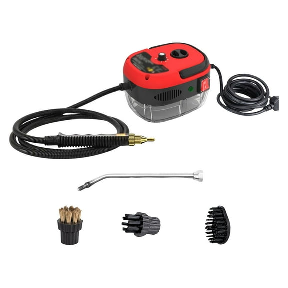 Limpiador de Vapor de Alta Temperatura Sunnimix Portátil Inodoro Azulejo Cocina Rojo