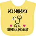 thumbnail image 3 of Inktastic Physician Assistant Pa Mom Baby Girls Baby Bib, 3 of 4