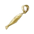 thumbnail image 4 of 14K Gold Sole Fish Charm, 4 of 5
