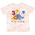 thumbnail image 3 of Inktastic Safari 3rd Birthday Boys or Girls Toddler T-Shirt, 3 of 5