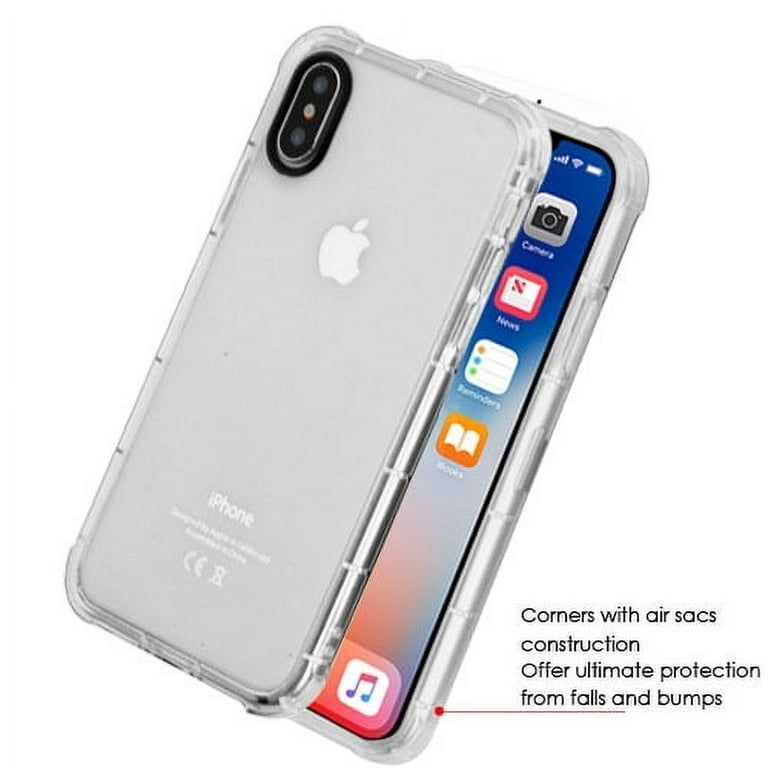 Apple iPhone X ホワイト 本体　ケース付き 開封品・未使用 Apple 純正 iPhoneX シリコンケース ホワイト 白