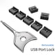 thumbnail image 1 of Bloqueo de sellado USB de control Bloqueo de puerto USB desmontable Tapón antipolvo Bloqueo de seguridad USB para computadora, 1 of 1