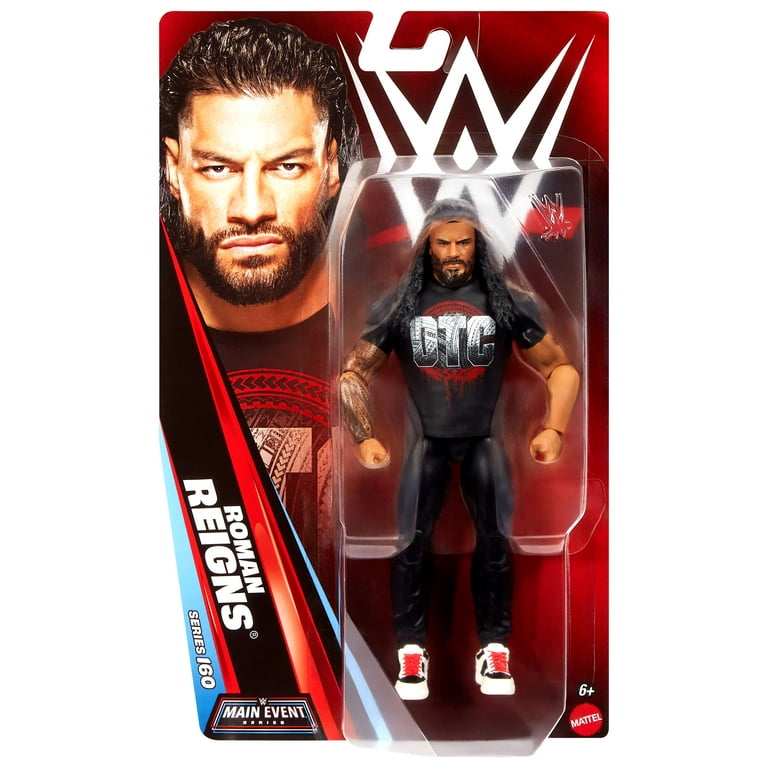 WWE Roman Reigns Action Figure, Main Event Series #160, 6-inch